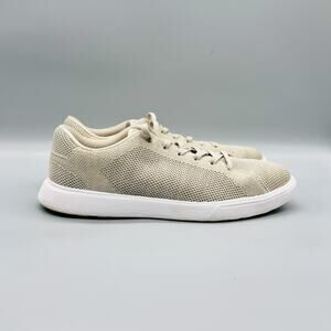 Peter Millar Shoes Mens 9.5 Beige Knit Casual Sneakers Comfort MF24EF15